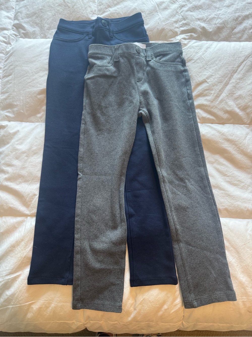 The Children's Place Navy and Gray Kids Pants - 2 Pack